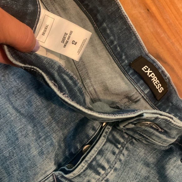Express perfect vintage shortie size 12 - Picture 3 of 4